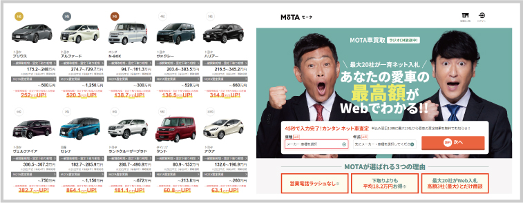 MOTA車買取