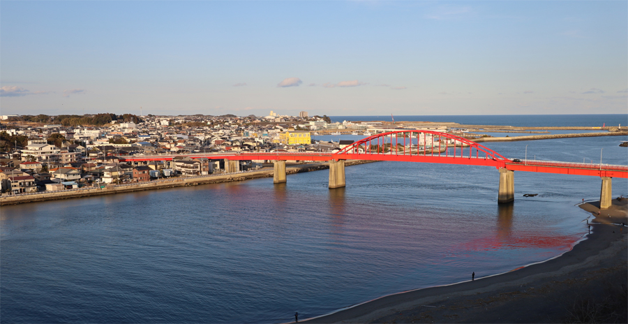 大洗町の海門橋