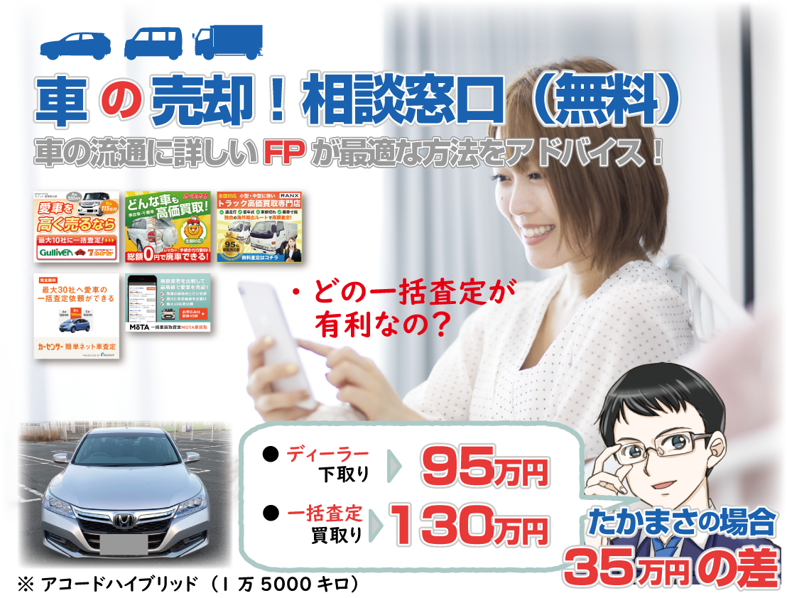 車売却の無料相談