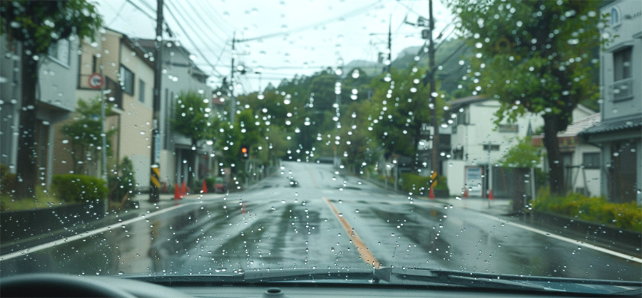 車は全天候型